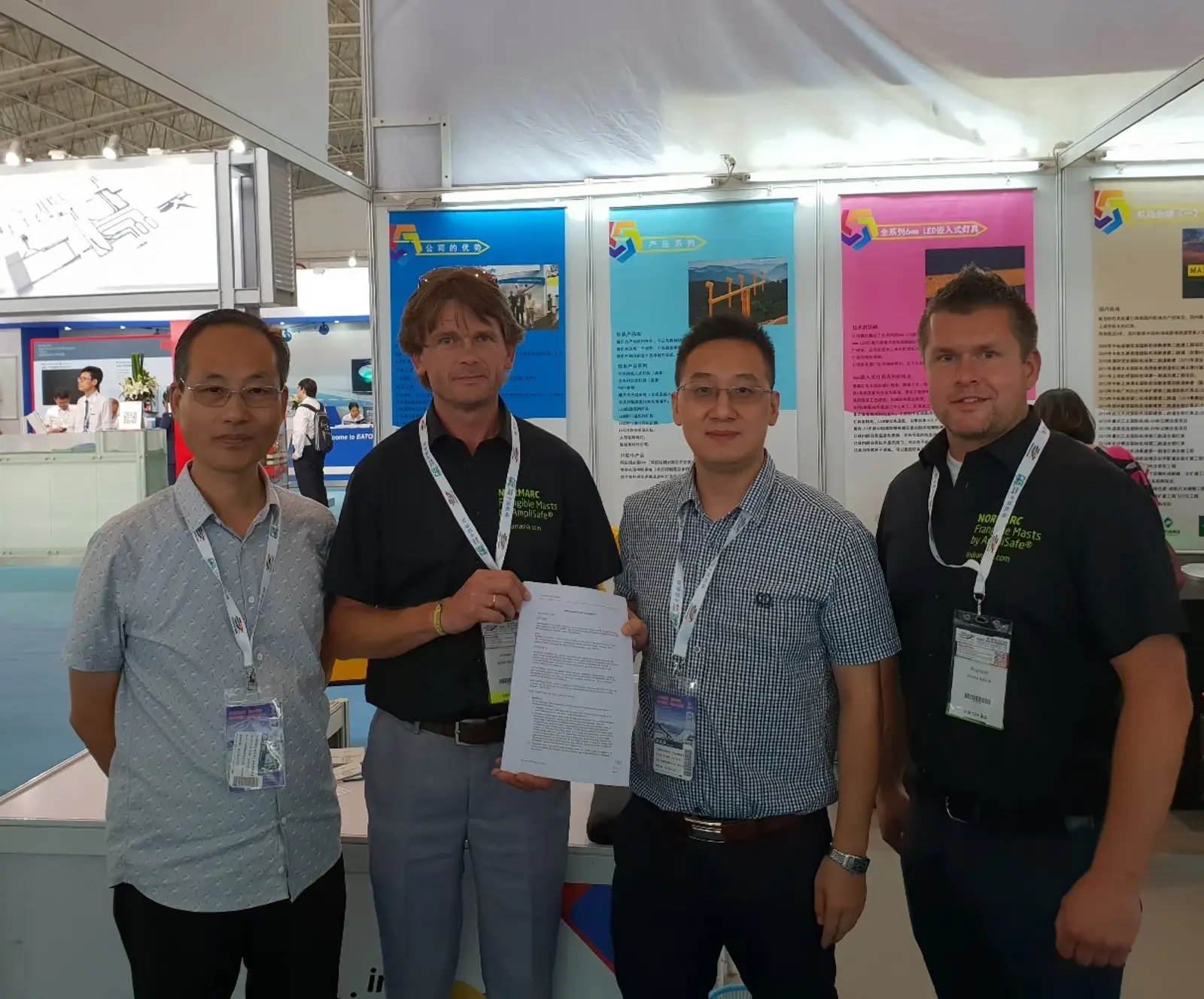 Airsafe joint with Normeka to promote its frangible masts in China AGL market